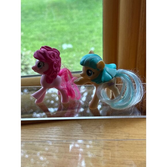 2016 McDonalds My Little Pony Pinkie Pie & Miss Coco Pommel Figures - Picture 2 of 7